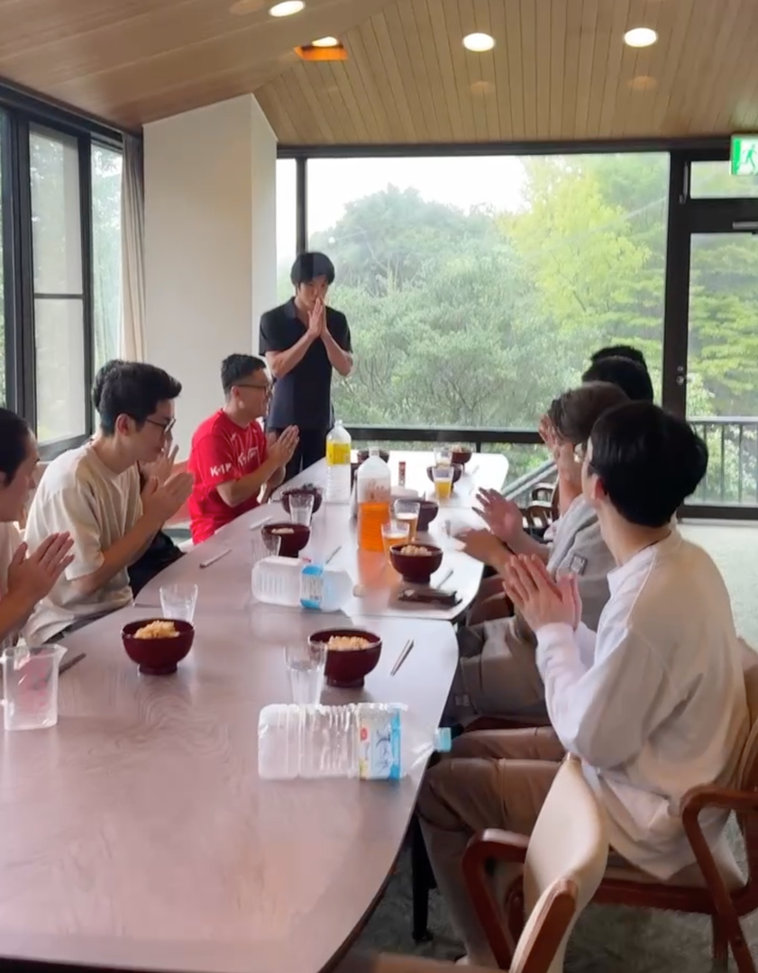極合宿(2日目)_朝食